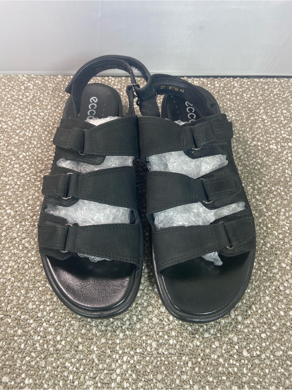Ecco Women’s Sandal Slip on Triple-Strap Secure for off-road,Size 42 Pre-owned.